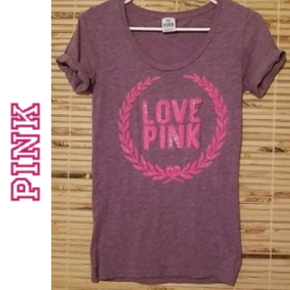 PINK Victoria's Secret Tops - VS Pink Bling T-Shirt **Price Drop**